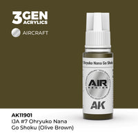 AK Interactive 3G Air - IJA #7 Ohryuko Nana Go Shoku (Olive Brown) (Special Order)