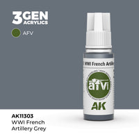 AK Interactive 3G WWI French Artillery Grey (Special Order)