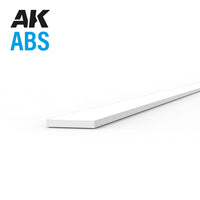 AK Interactive ABS Strip - 0.25 x 2.00 x 350mm x 10 units (Special Order)