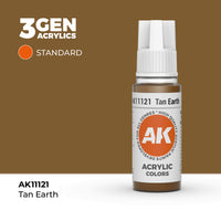 AK Interactive 3G Acrylic Tan Earth 17ml (Special Order)