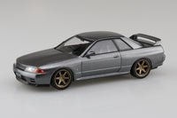 Aoshima 1/32 SNAP KIT #14CU-GG Nissan R32 Skyline GT-R Custom Wheel (Gun Gray Metallic) (Special Order)