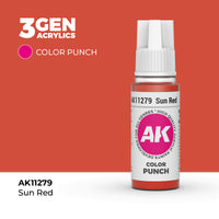 AK Interactive Sun Red COLOR PUNCH 17 ml (Special Order)