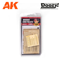 Doozy 1/24 Wooden Euro Pallet, 5 Units (Special Order)