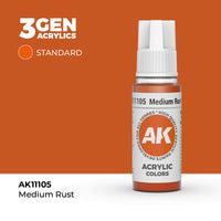 AK Interactive 3G Acrylic Light Rust 17ml (Special Order)