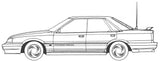 Fujimi 1/24 7th Skyline 4door H.T GTS (High Society Car Version) (Special Order)