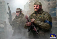 MASTER BOX 1/35 Russian-Ukrainian War series Territorial Defence Forces of Ukraine. Bucha clean-up, April 2022. Kit No.4 (Special Order)