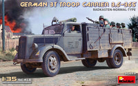 MiniArt 1/35 German 3T Troop Carrier 3,6-36S Radkasten-Normal-Type (Special Order)