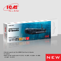 ICM Acrylic Paint Set for WWII German U-boats (Special Order)