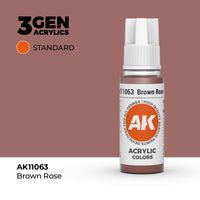 AK Interactive 3G Acrylic Brown Rose 17ml (Special Order)