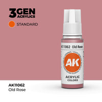 AK Interactive 3G Acrylic Old Rose 17ml (Special Order)