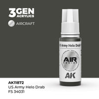 AK Interactive 3G Air - US Army Helo Drab FS 34031 (Special Order)