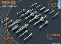 Clear Prop 1/72 MiG-23 Weapon Set [Advanced Kit] (Special Order)