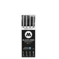 Molotow BLACKLINER Set 2 (4 Markers) (Special Order)