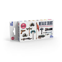 AK Interactive Quick Gen - Metallics (Set) (Special Order)