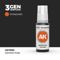 AK Interactive 3G Acrylic German Grey 17ml (Special Order)
