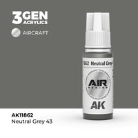 AK Interactive 3G Air - Neutral Grey 43 (Special Order)