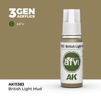 AK Interactive 3G British Light Mud (Special Order)