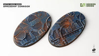 Gamers Grass Battle Ready Bases - Spaceship Corridor - Oval 90mm (x2) (Special Order)