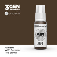 AK Interactive 3G Air - WWI German Red Brown (Special Order)