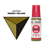 AK Interactive Quick Gen - Desert Yellow 18 ml (Special Order)