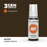 AK Interactive 3G Acrylic Leather Brown 17ml (Special Order)