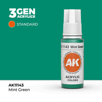 AK Interactive 3G Acrylic Mint Green 17ml (Special Order)