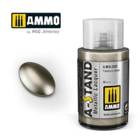 Ammo Mig A-Stand Lacquer Paint 30ml - Pale burnt Metal (Special Order)