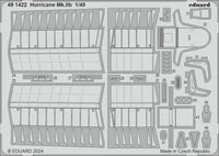 Eduard Hurricane Mk.IIb 1/48 Photo etched set for ARMA HOBBY (Special Order)