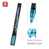 DSPIAE Super Metallic Color Markers - Metallic Cyan (Special Order)