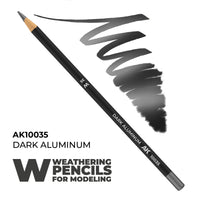 AK Interactive Weathering Pencil - Dark Aluminum Nickel (Box - 5 Units) (Special Order)