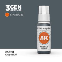 AK Interactive 3G Acrylic Grey-Blue 17ml (Special Order)