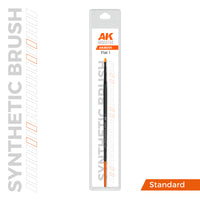 AK Interactive Synthetic Brush - Flat 1 (Special Order)