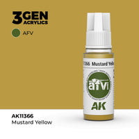AK Interactive 3G Mustard Yellow (Special Order)