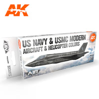 AK Interactive 3G Air - US Navy & USMC Modern Aircraft & Helicopter SET (Special Order)