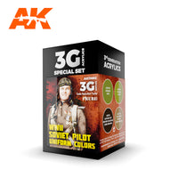 AK Interactive 3G Air - WWII SOVIET UNIFORM COLORS (Special Order)