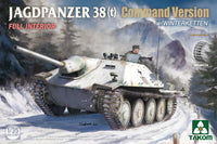Takom 1/35 Jagdpanzer 38(t) Command Version w/Winterketten (Special Order)