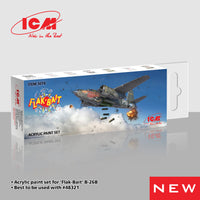 ICM Acrylic Paint Set for Flak Bait (Special Order)