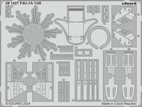 Eduard F4U-1A 1/48 Photo etched set for MAGIC FACTORY (Special Order)