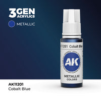 AK Interactive 3G Acrylic Cobalt Blue 17ml (Special Order)