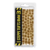 AK Interactive Steppe Tufts 8mm (Special Order)