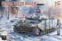 Border Model 1/35 Pz.Bef.Wg.III Ausf.K with Schurzen (2 in 1) (Special Order)