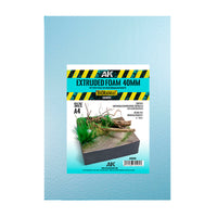 AK Interactive Extruded Foam 40mm A4 Size (Special Order)