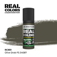 AK Interactive Real Colors Olive Drab FS 34087 17 ml. (Special Order)