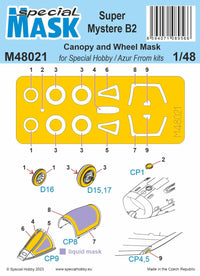 Special Mask 1/48 Super Mystere SMB-2 MASK (Special Order)