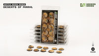 Gamers Grass Battle Ready Bases - Deserts of Maahl - Round 25mm (x10) (Special Order)