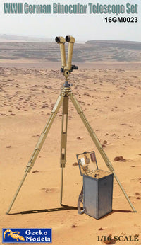 Gecko 1/16 German Binocular Telescope Set (Special Order)
