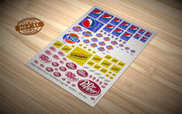 Matho Soft Drink Logos B - Modern (all scales) (Special Order)