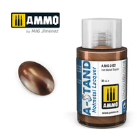 Ammo Mig A-Stand Lacquer Paint 30ml - Hot Metal Sepia (Special Order)