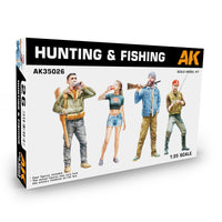 AK Interactive 1/35 Hunting & Fishing Kit (Special Order)