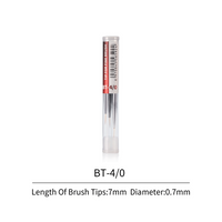 DSPIAE Replacement tips for Fine Brush 4/0 (3pcs) (Special Order)